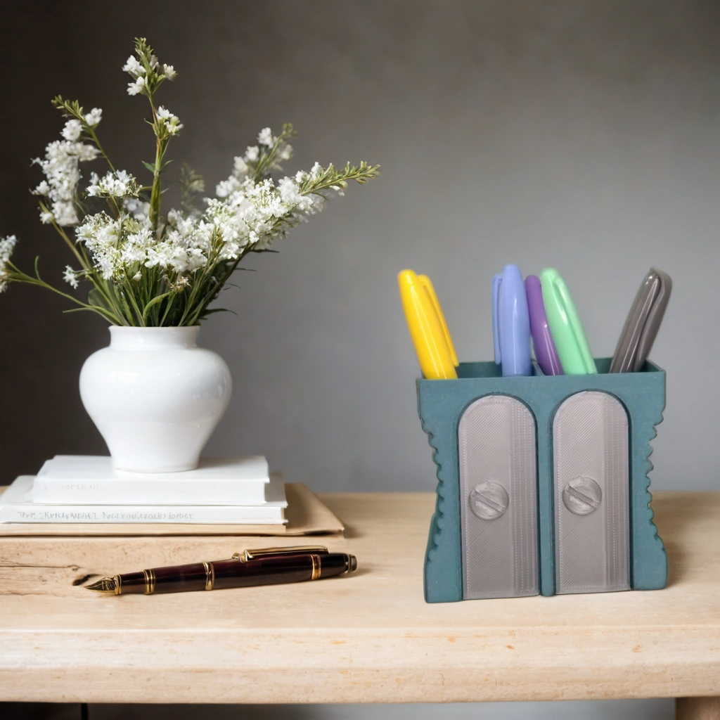 Porte-crayon Taille crayon