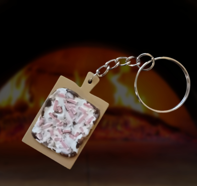 Porte-clé Flammekueche Porte-clé Flammekueche