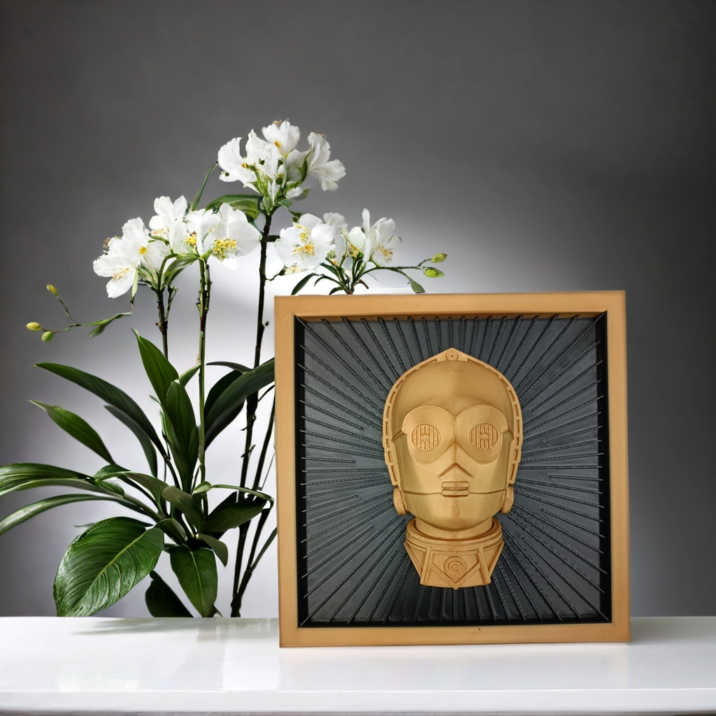 Cadre en relief - C3P0